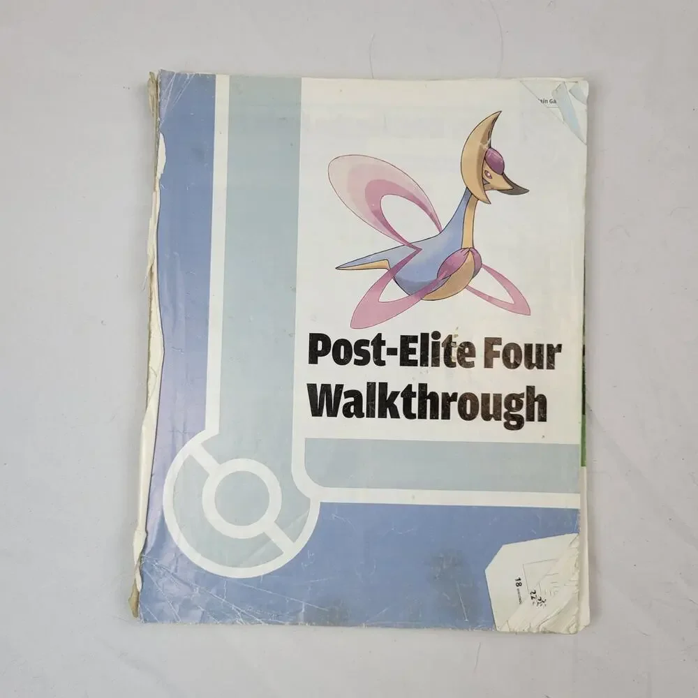 Pokemon Gen 4 Strategy Guide Nintendo